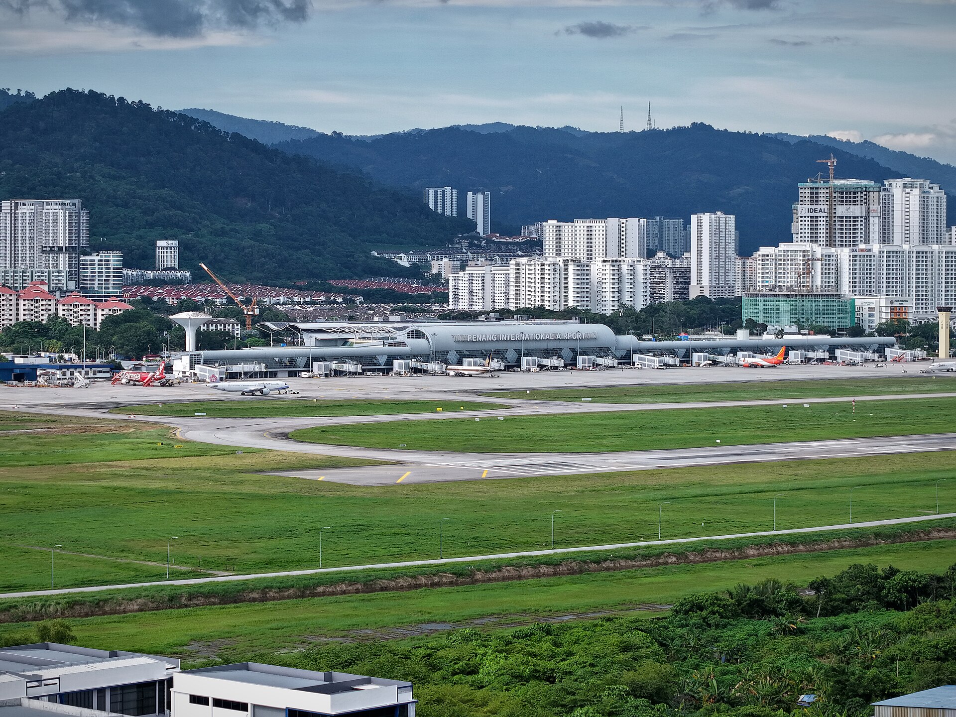 Penang International Airport and Bayan Lepas private car drop-off context